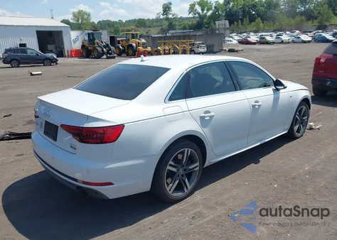 2017 Audi A4 2.0T Premium из США, поврежденный, VIN WAUENAF46HN055801